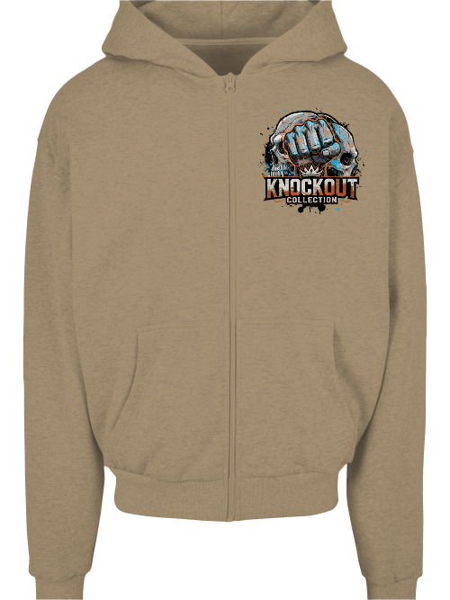Ultra Heavy Zip Hoody Boxen | Skull