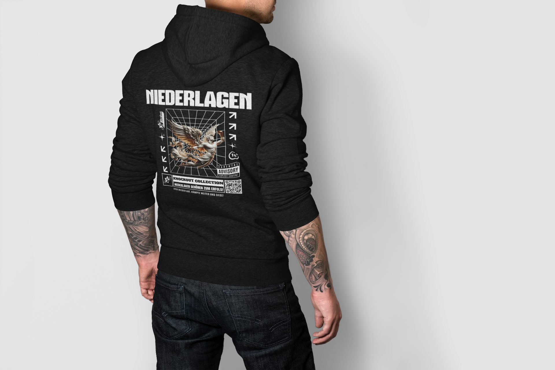 Boxsport Hoodie Niederlagen 