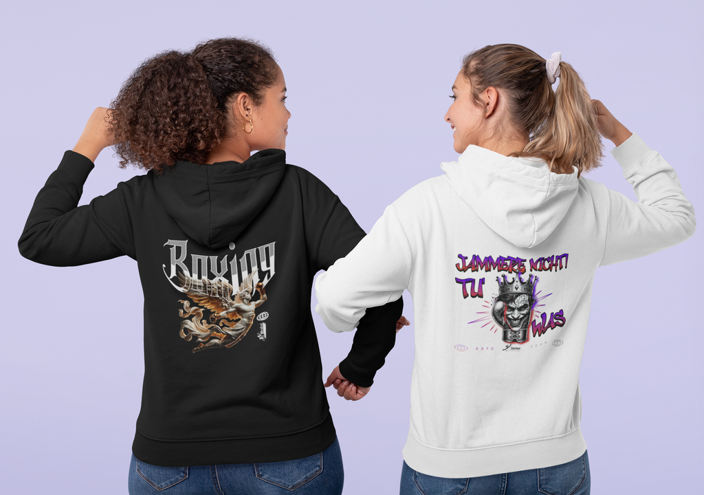 Girlie Hoodie Boxen | Knockout Collection Premium Boxwear | Girlie Gym Hoodie