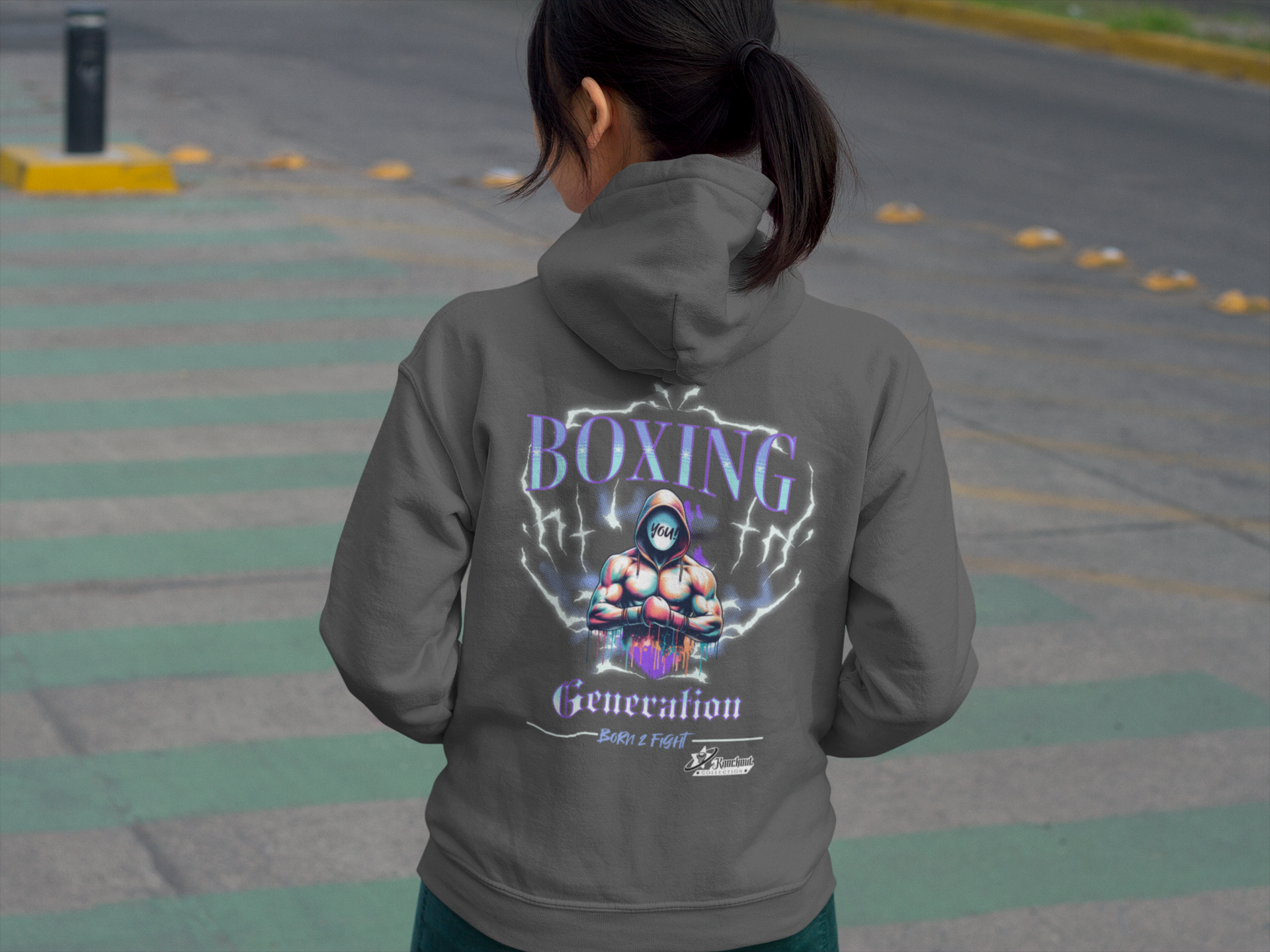 Box-Hoodie Girlie Knockout Collection