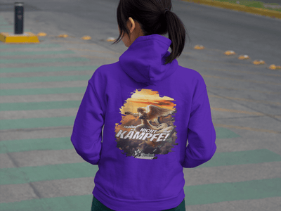 Girlie College Hoodie Boxen | Träume nicht nur, kämpfe!