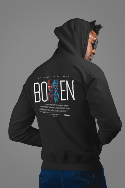 College Hoodie | Mein Herz schlägt füs Boxen II
