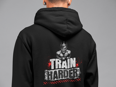 College Hoodie Boxen | train harder