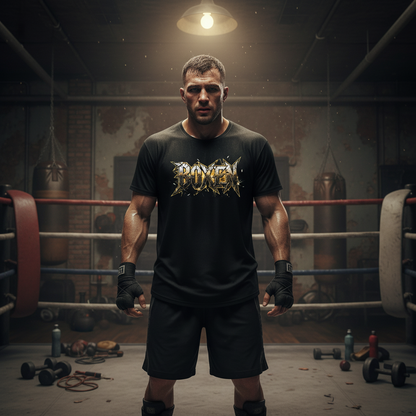 T-Shirt Classic Boxplosion Schwarz  Bio-Baumwolle 
Knockout Collection
