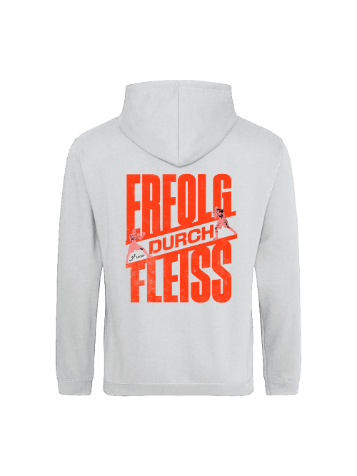 Arctic White | Box Hoodie Erfolg durch Fleiss
