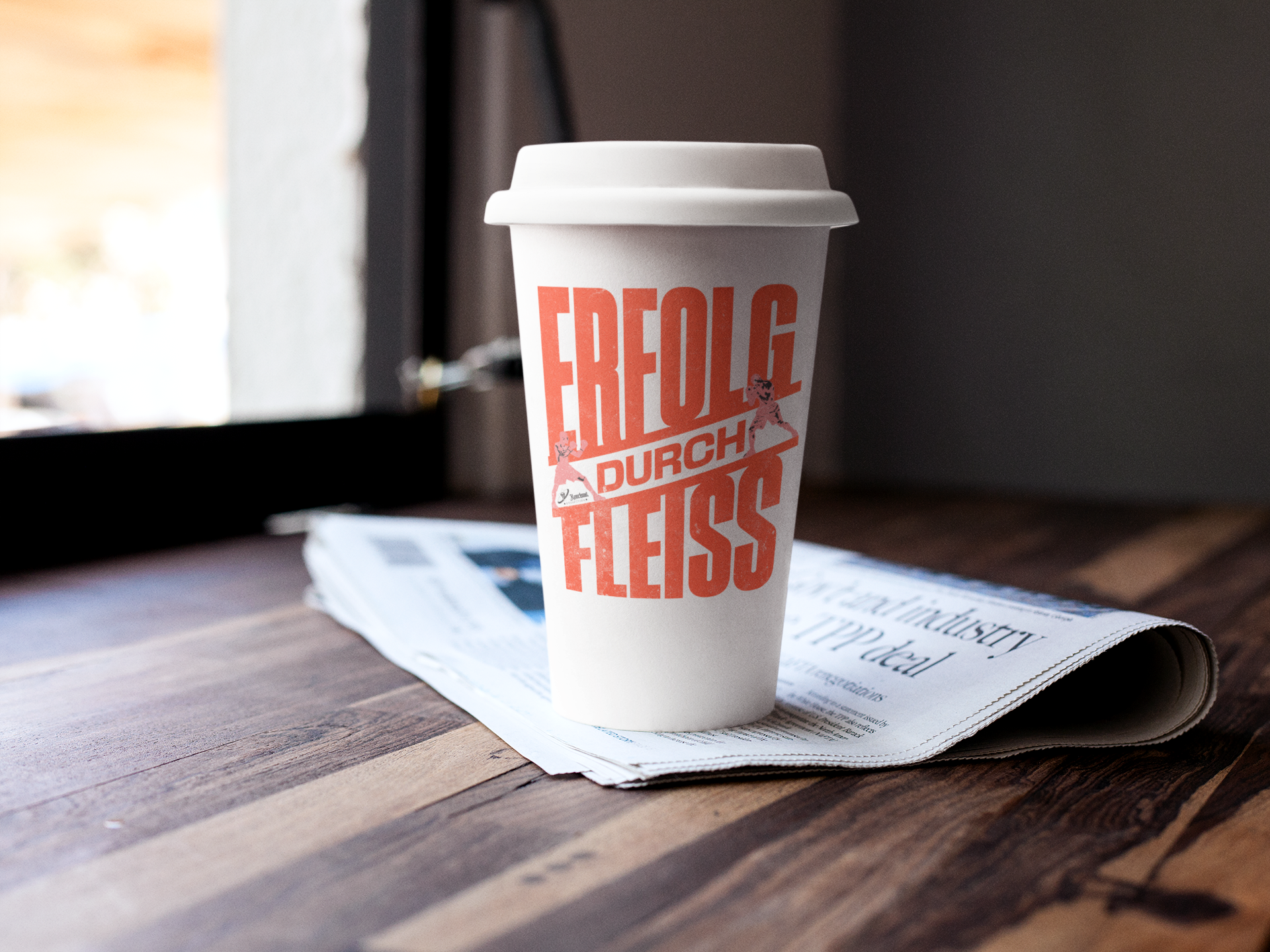 To Go Becher Erfolg durch Fleiss Knockout Collection 