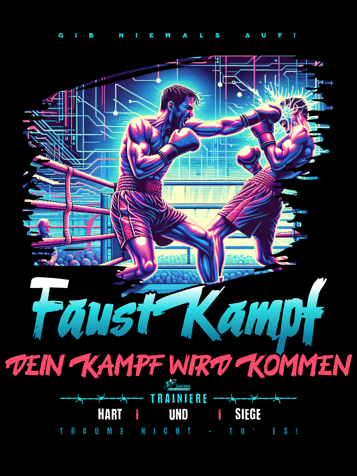 Knockout Collection Kiel | Box Shirt | Box Hoodie | Faustkampf Hoodie
