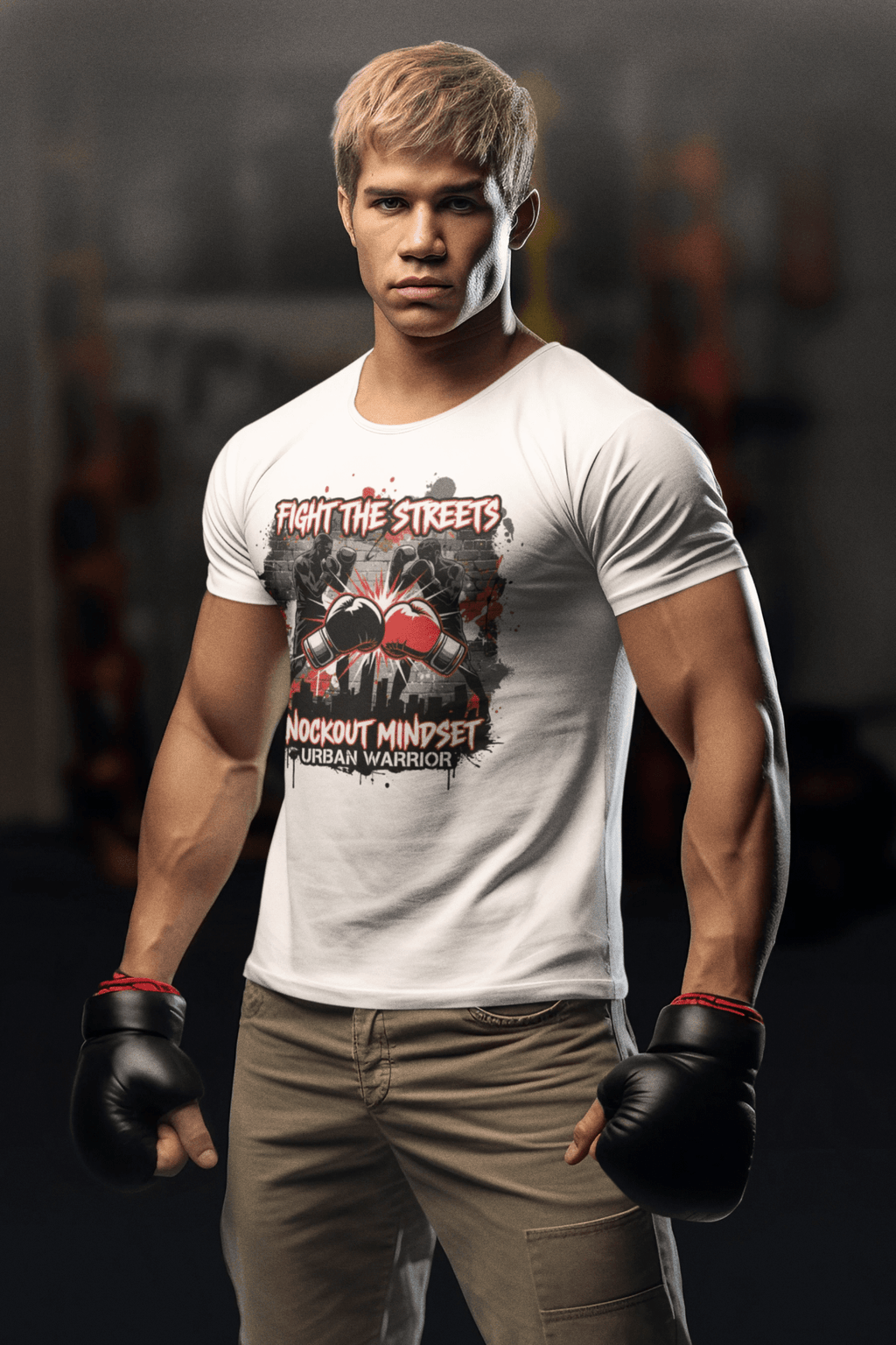 T-Shirt Classic Boxen | Fight the Streets Bild 2 Knockout Collection Boxsport