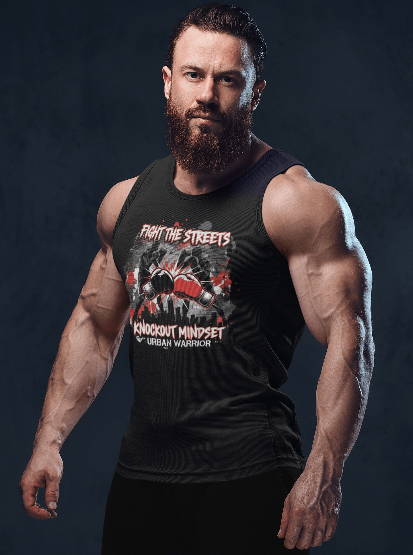 Softstyle® Tank Top | Fight the Streets Bild 2 Knockout Collection Boxsport