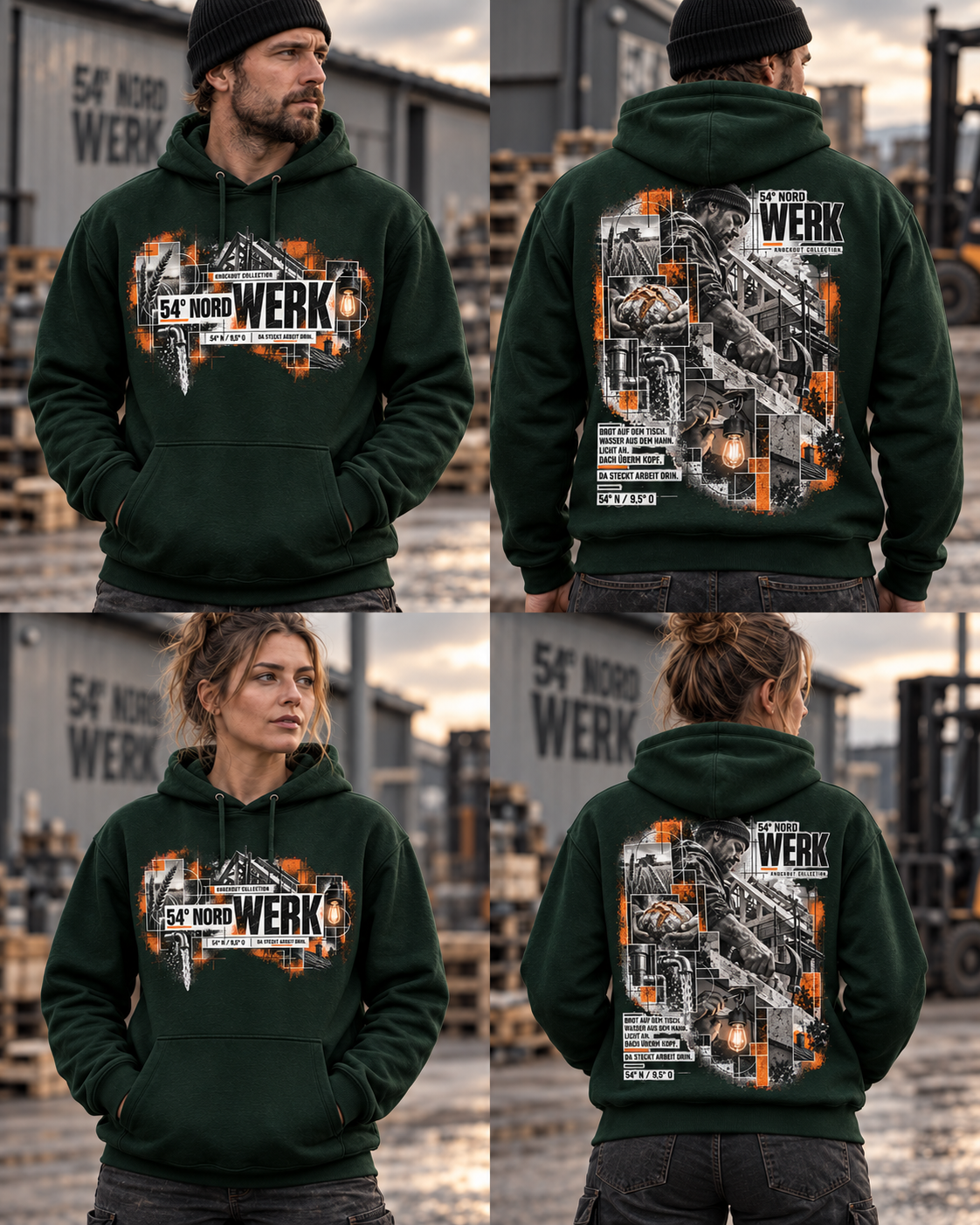 54° Nord WERK 02 Hoodie – Da steckt Arbeit drin