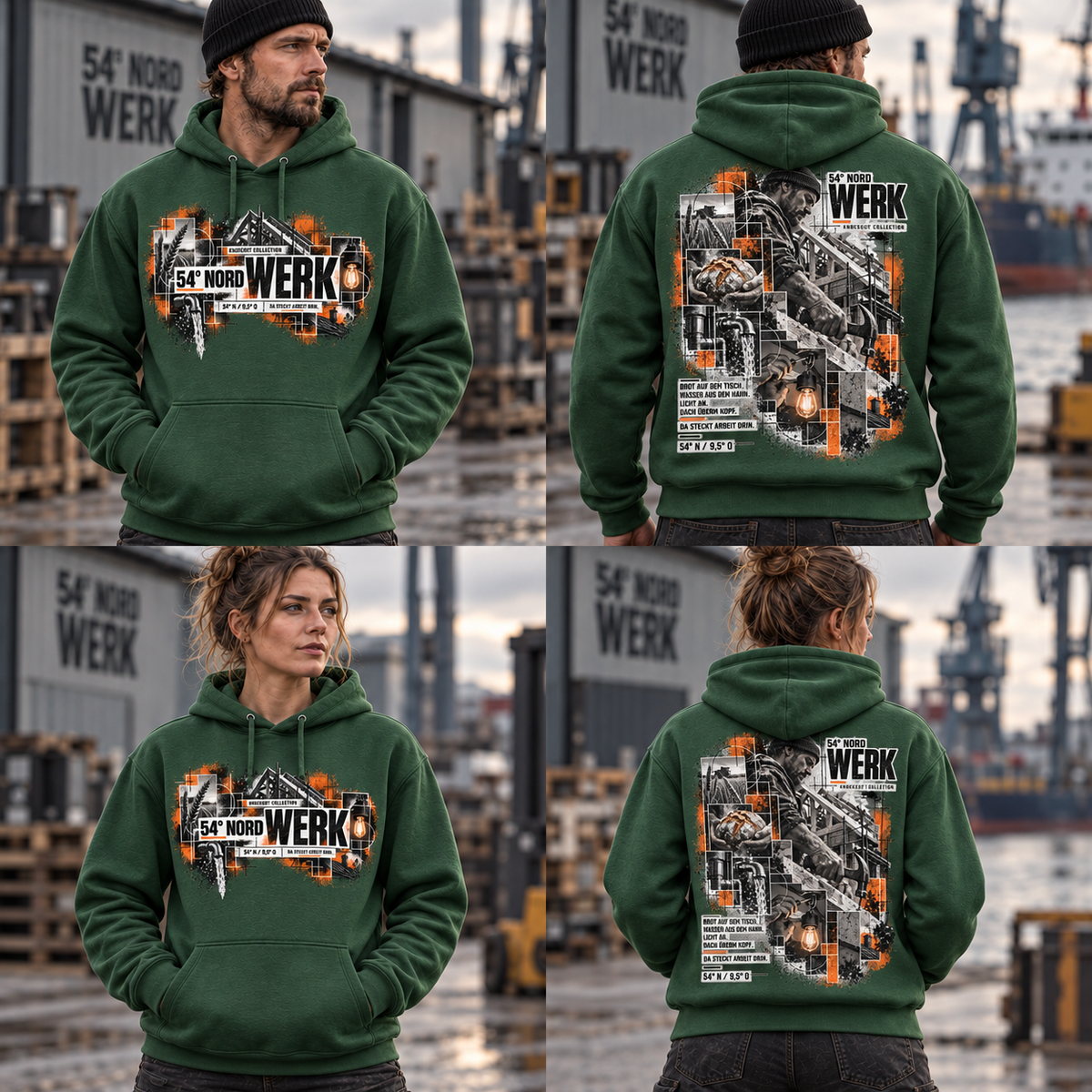 54° Nord WERK 02 Hoodie – Da steckt Arbeit drin