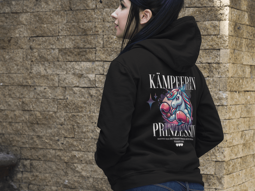 College Hoodie Boxen | Kämpferin Bild 3 Knockout Collection Boxsport