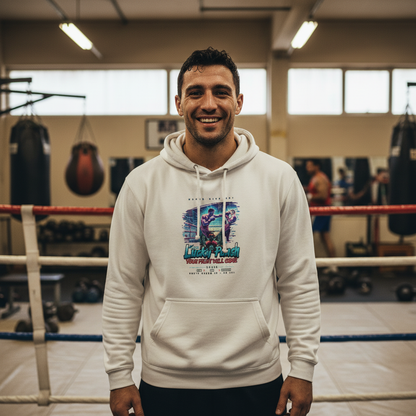 Lucky Punch College Hoodie in Vanilla Milkshake – Knockout Collection