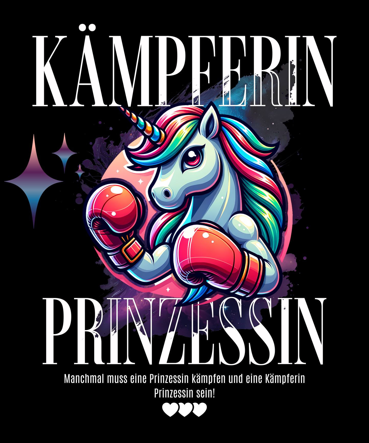 Knockout Collection Hoodie Einhorn 