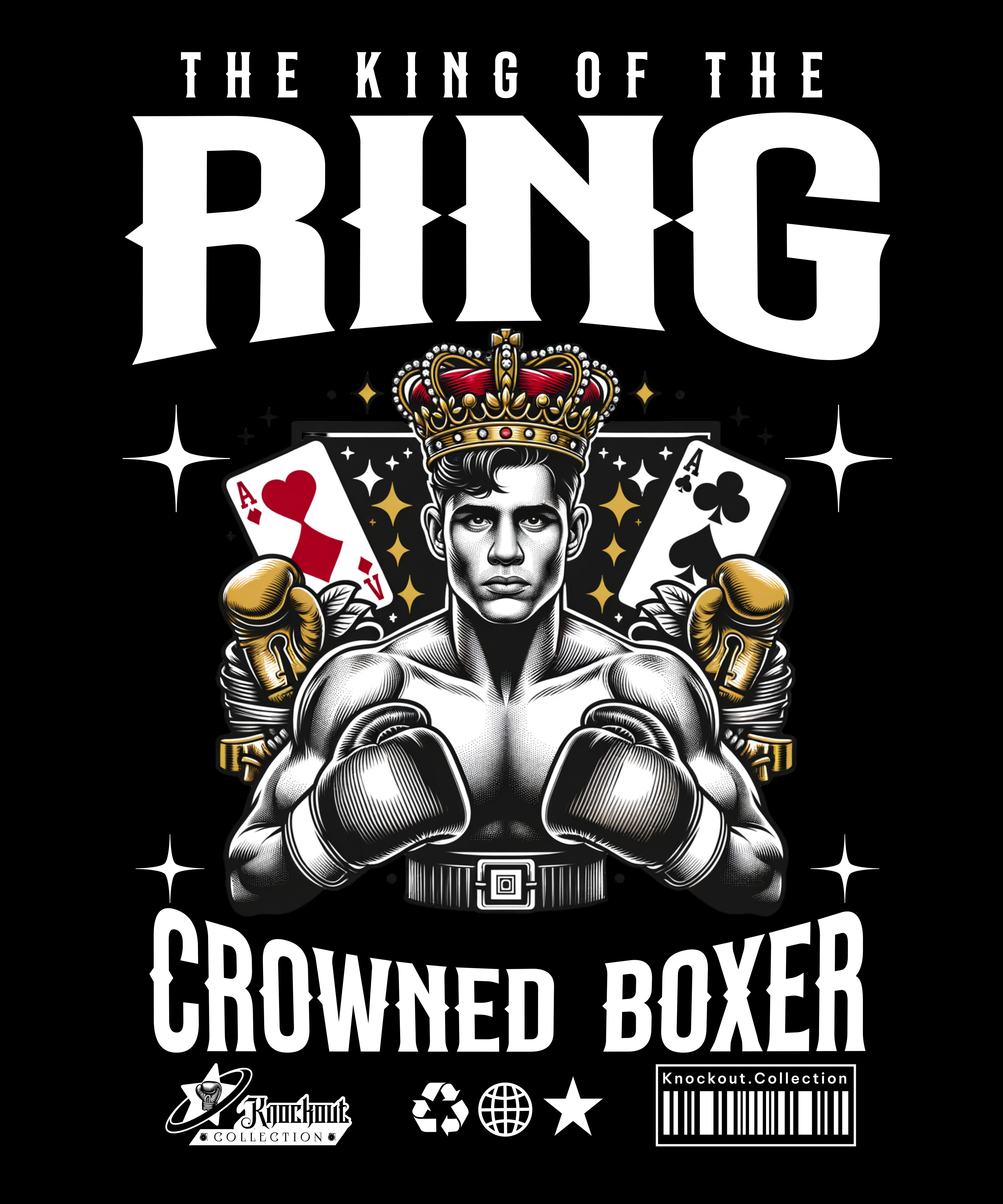 Boxer Hoodie King of The Ring 