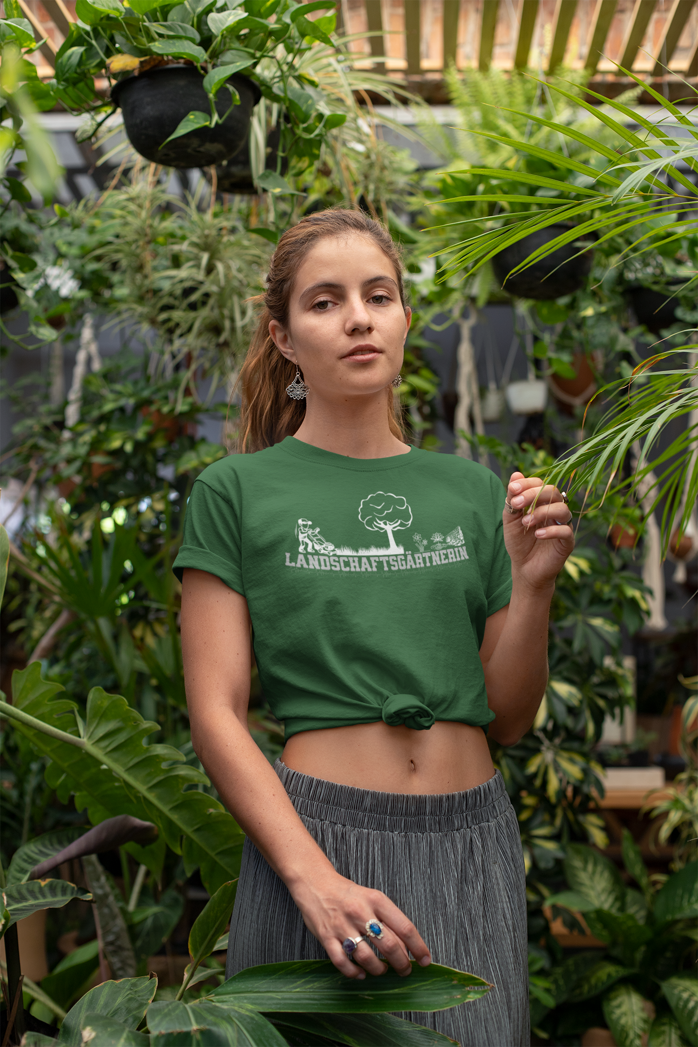 T-Shirt  Landschaftsgärtnerin | T-Shirt Gärtnerin 