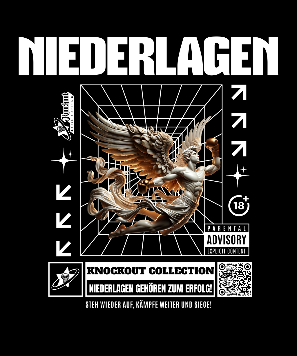 Boxsport Hoodie Niederlagen 
