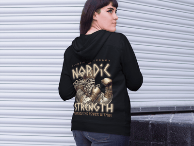 Ladies Short Oversized Zip Jacke Boxen | Nordic Strength