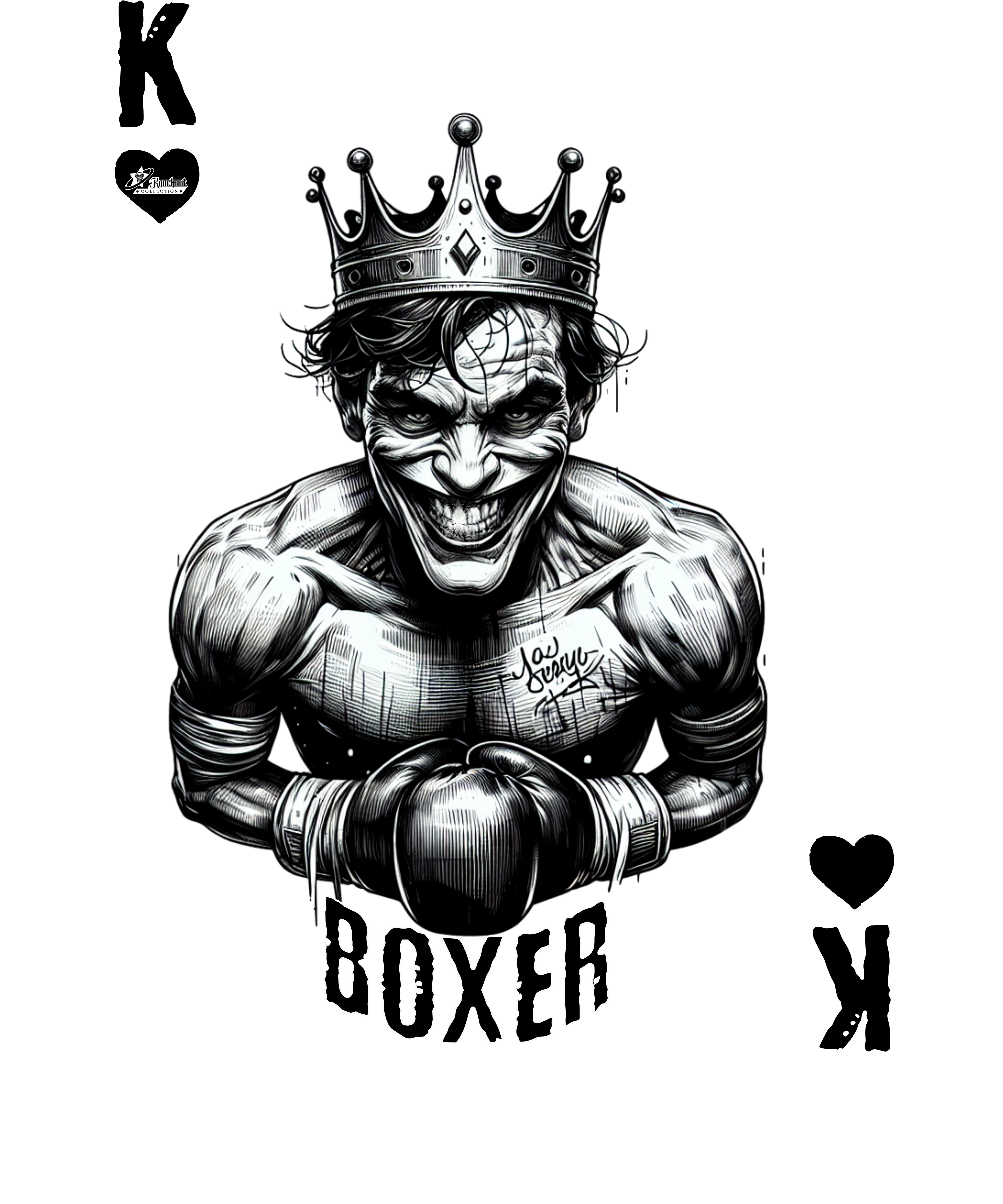 Knockout Collection Hoodie König Boxer 