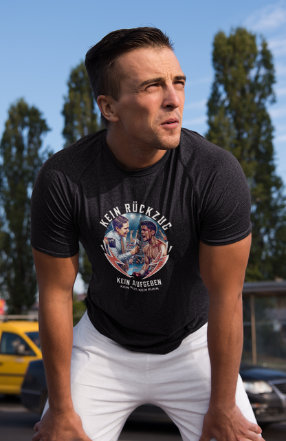T-Shirt Classic Boxen | Kein Rückzug