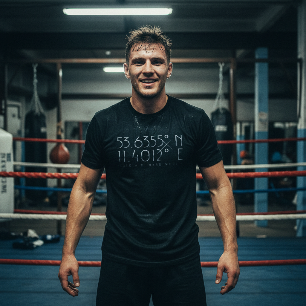 T-Shirt Classic Schwerin Koordinaten