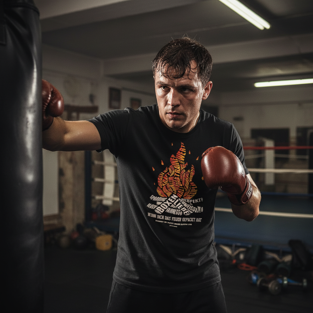 T-Shirt Classic Boxen | Das Feuer in mir