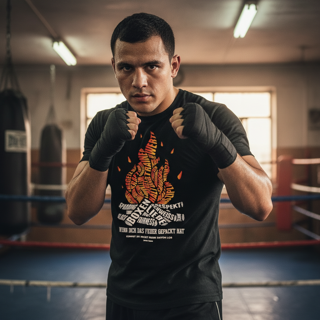 T-Shirt Classic Boxen | Das Feuer in mir
