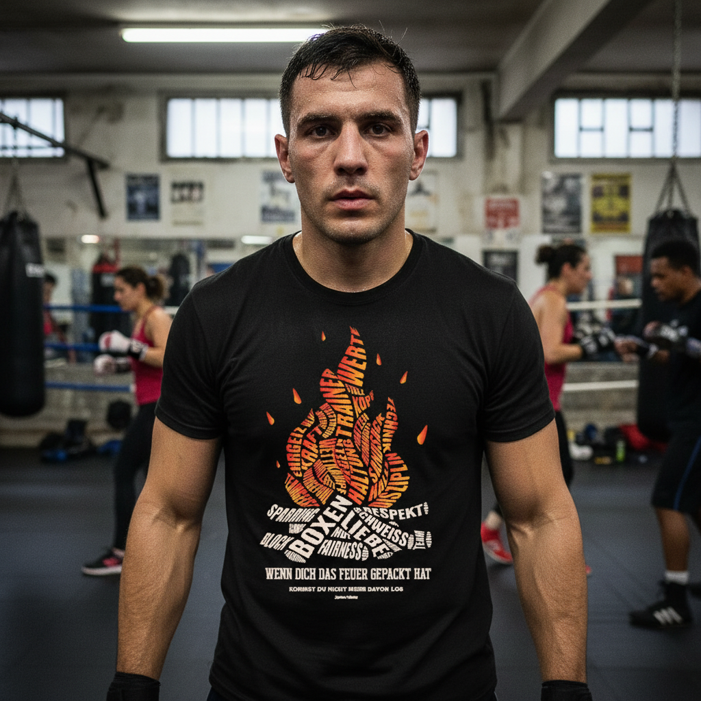T-Shirt Classic Boxen | Das Feuer in mir