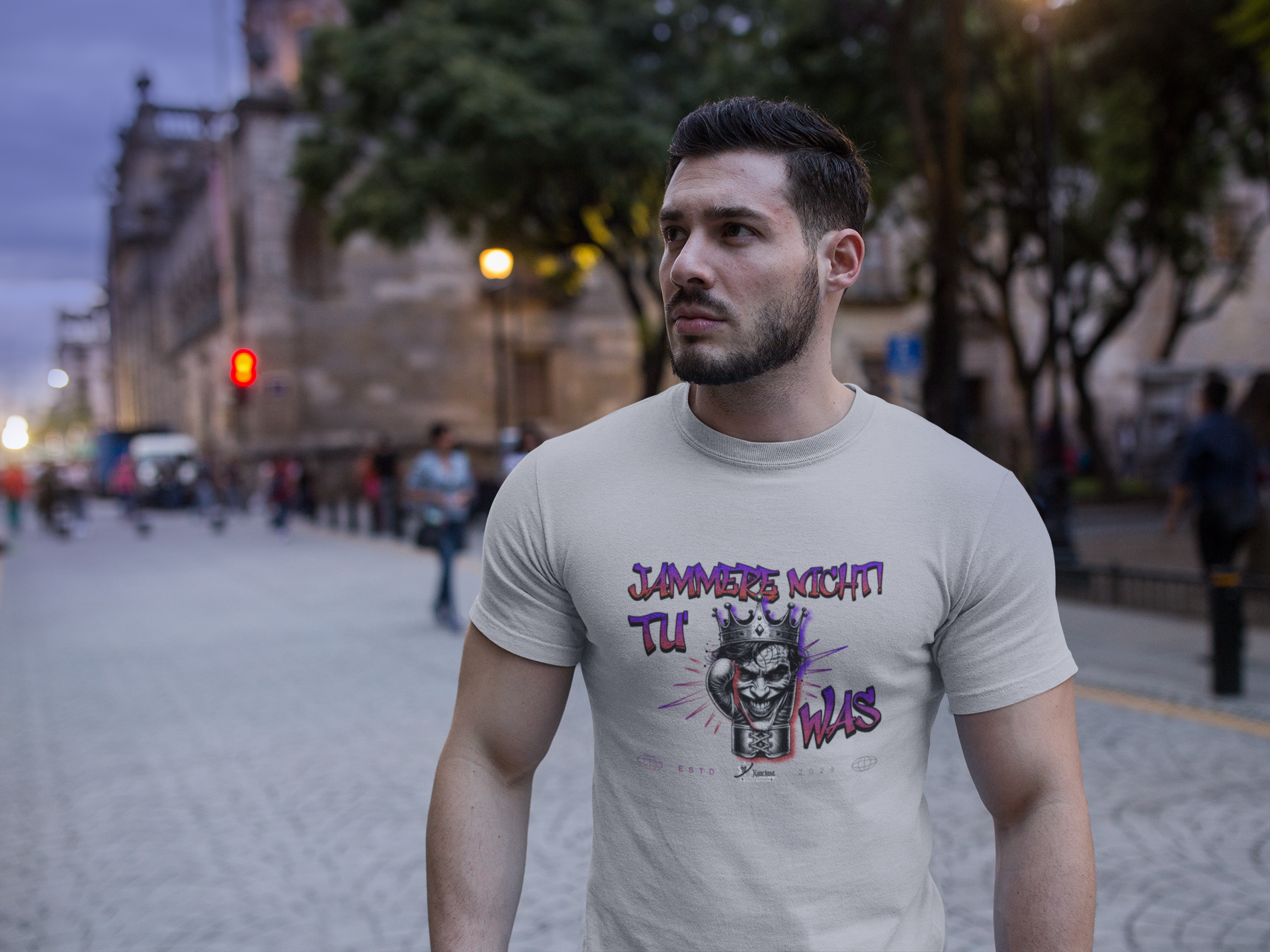T-Shirt Classic Boxen | Jammere nicht...