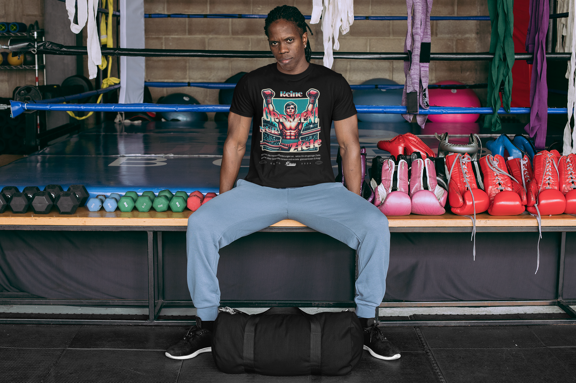 Knockout Collection Box-Shirt | Keine Grenzen nur Ziele