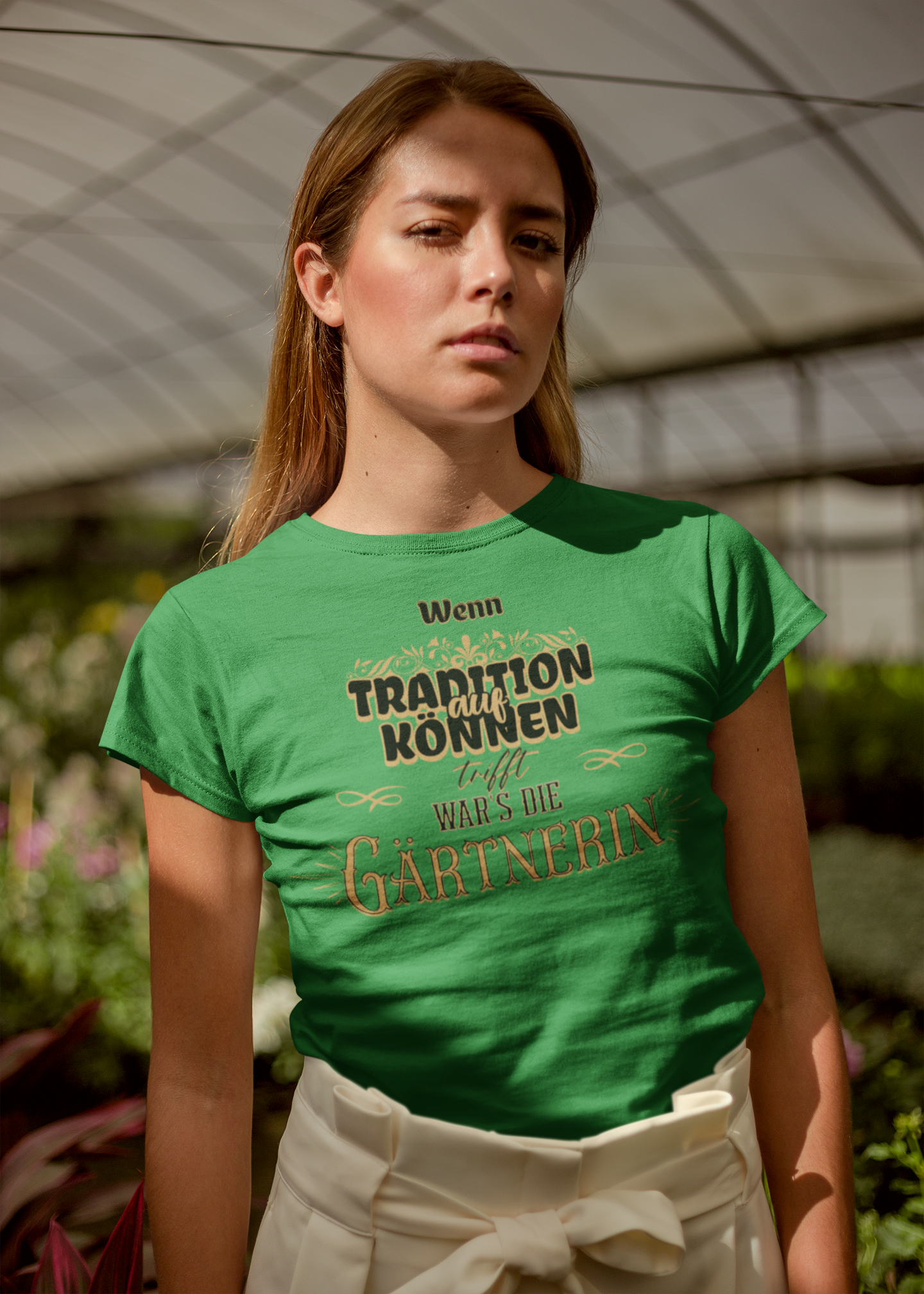 T-Shirt Gärtnerin | Oswald Gärten 