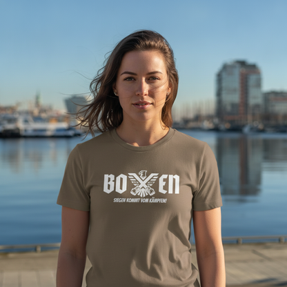 Siegen kommt vom Kämpfen Classic T-Shirt