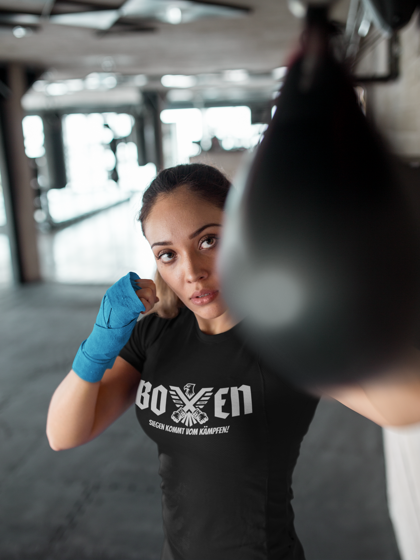 T-Shirt Classic Boxen | Siegen kommt vom Kämpfen
