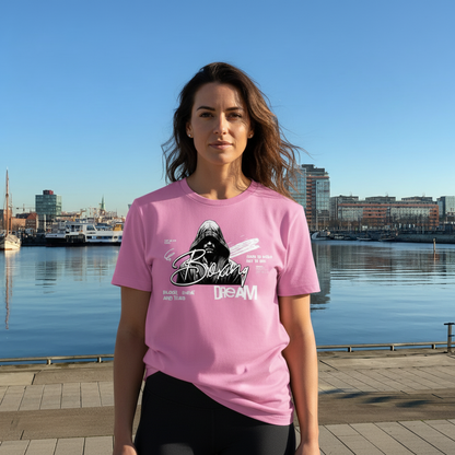  T-Shirt Classic Boxing Dream Bubble Pink Frontansicht Knockout Collection 