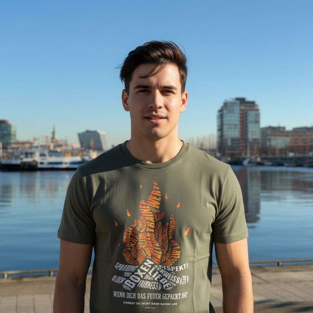 T-Shirt Classic Boxen | Das Feuer in mir