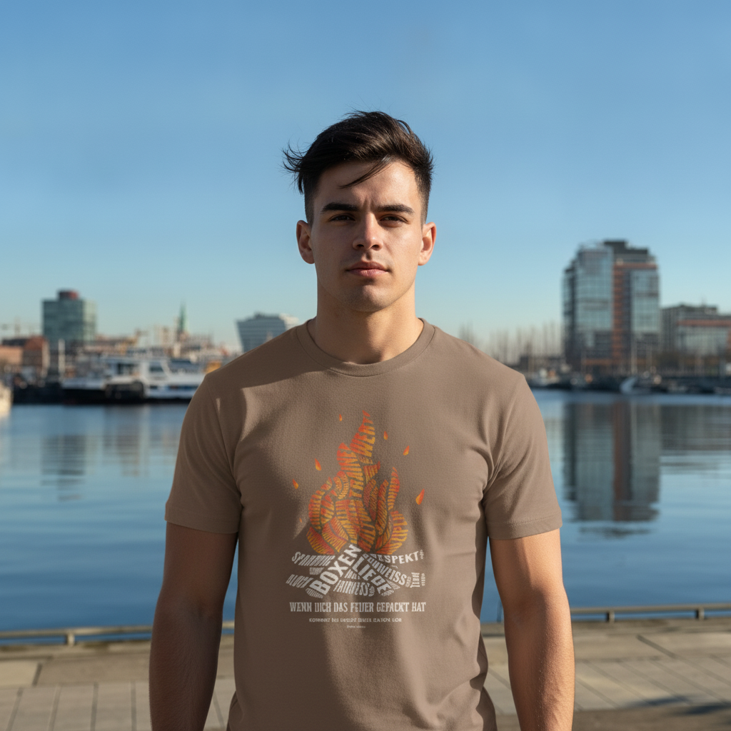 T-Shirt Classic Boxen | Das Feuer in mir