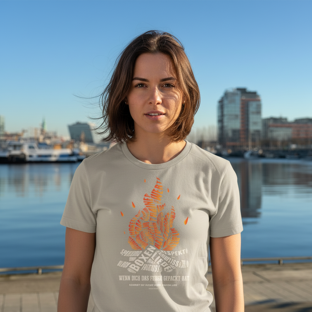 T-Shirt Classic Boxen | Das Feuer in mir