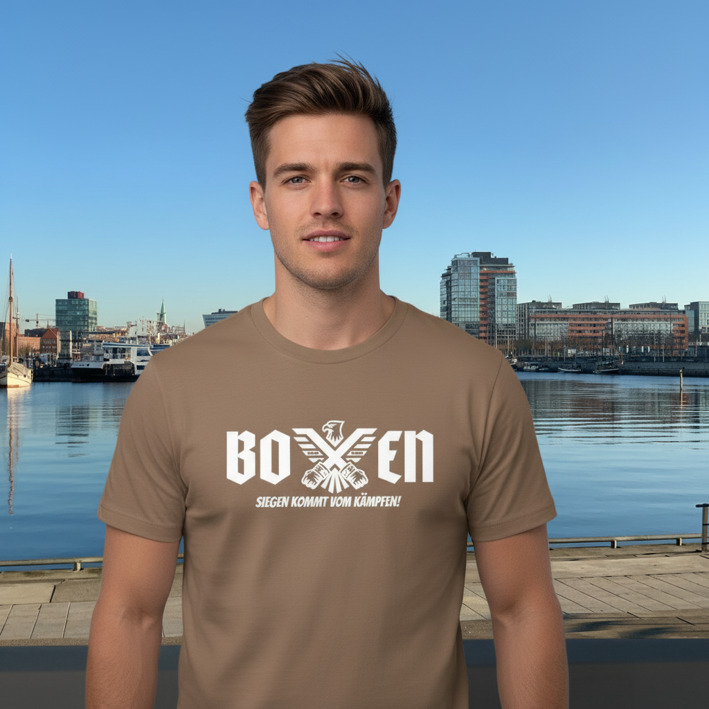 Siegen kommt vom Kämpfen Classic T-Shirt