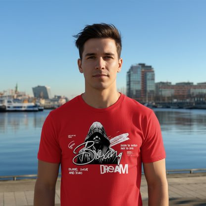  T-Shirt Classic Boxing Dream Fire Red Frontansicht Knockout Collection 