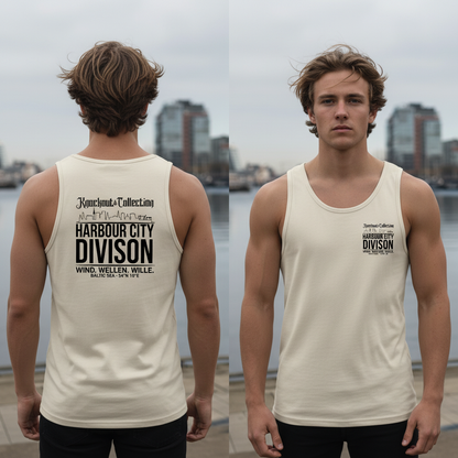 Tank Top Harbour City Division Gischt Rückansicht Print Knockout Collection 54° Nord