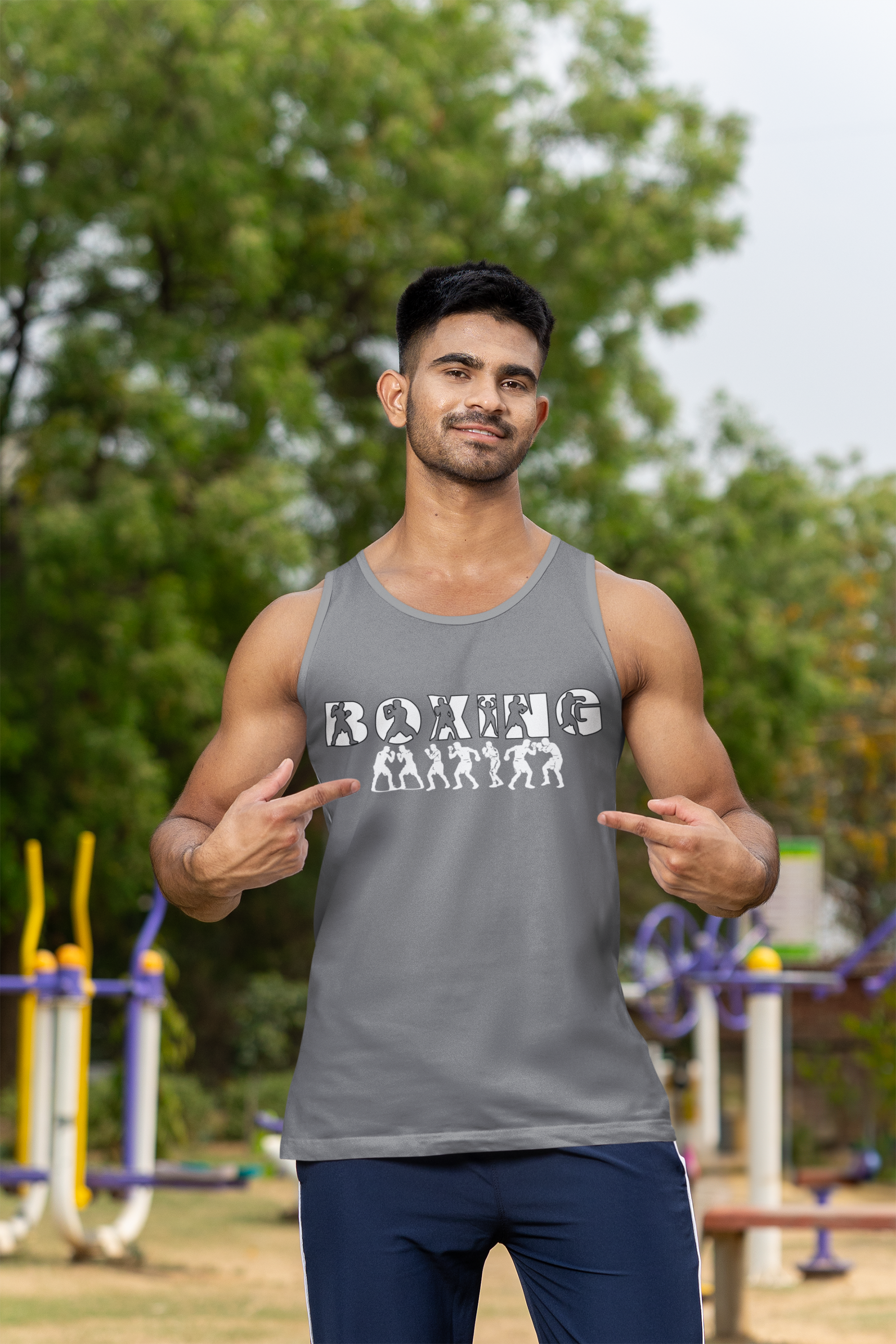 Knockout Collection Tank Top Boxing