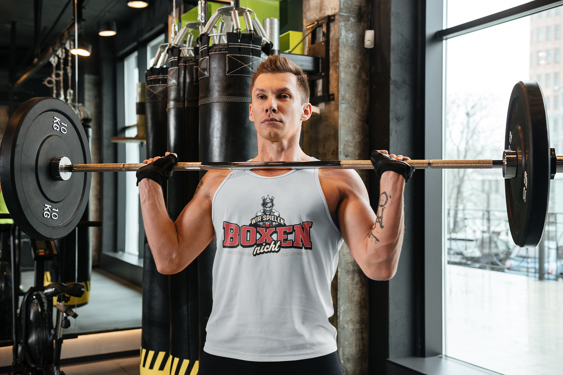 Knockout Collection Tank Top wir spielen BOxen nicht