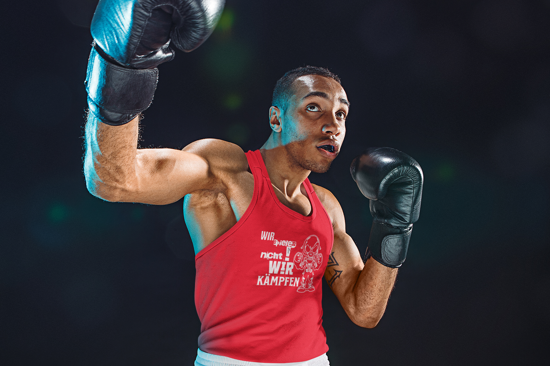 Knockout Collection Tank Top wir spielen nicht wir kämpfen 