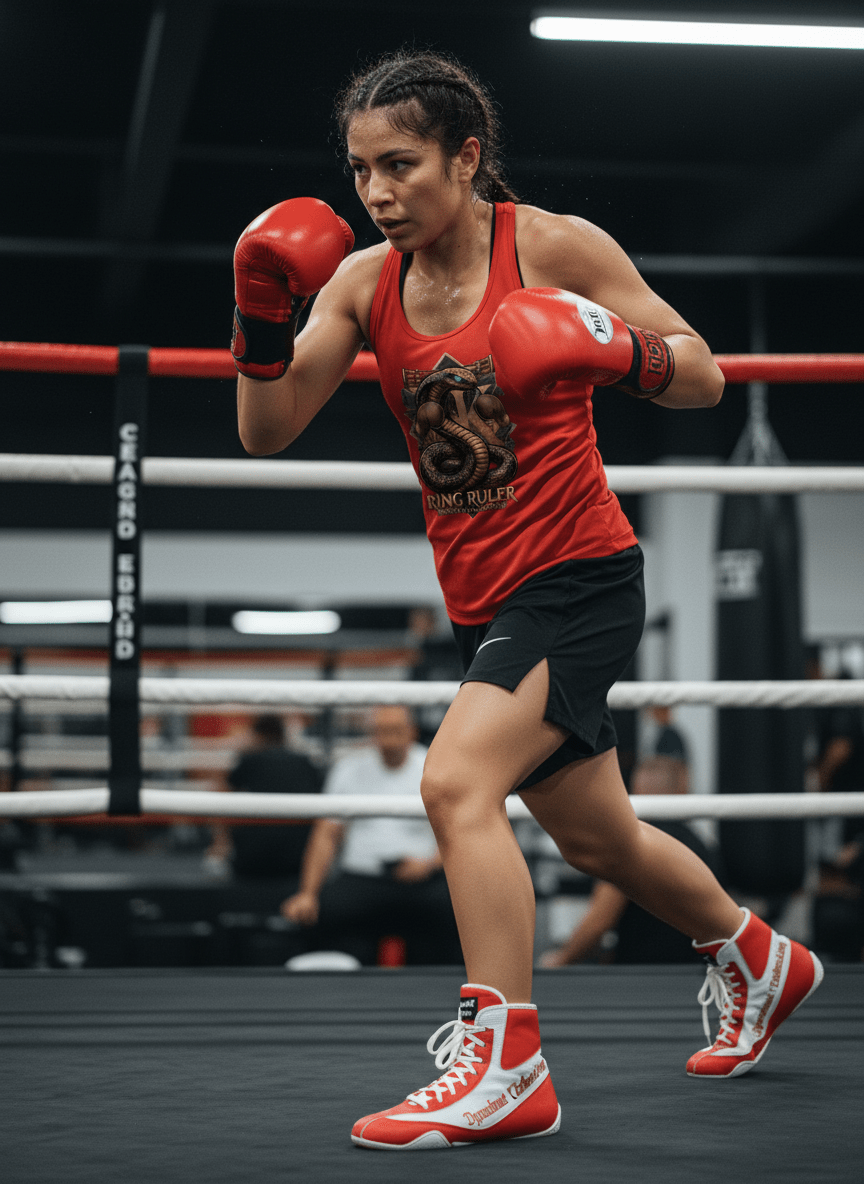 Ladies` Softstyle® Tank Top | Ring Ruler Bild 2 Knockout Collection Boxsport