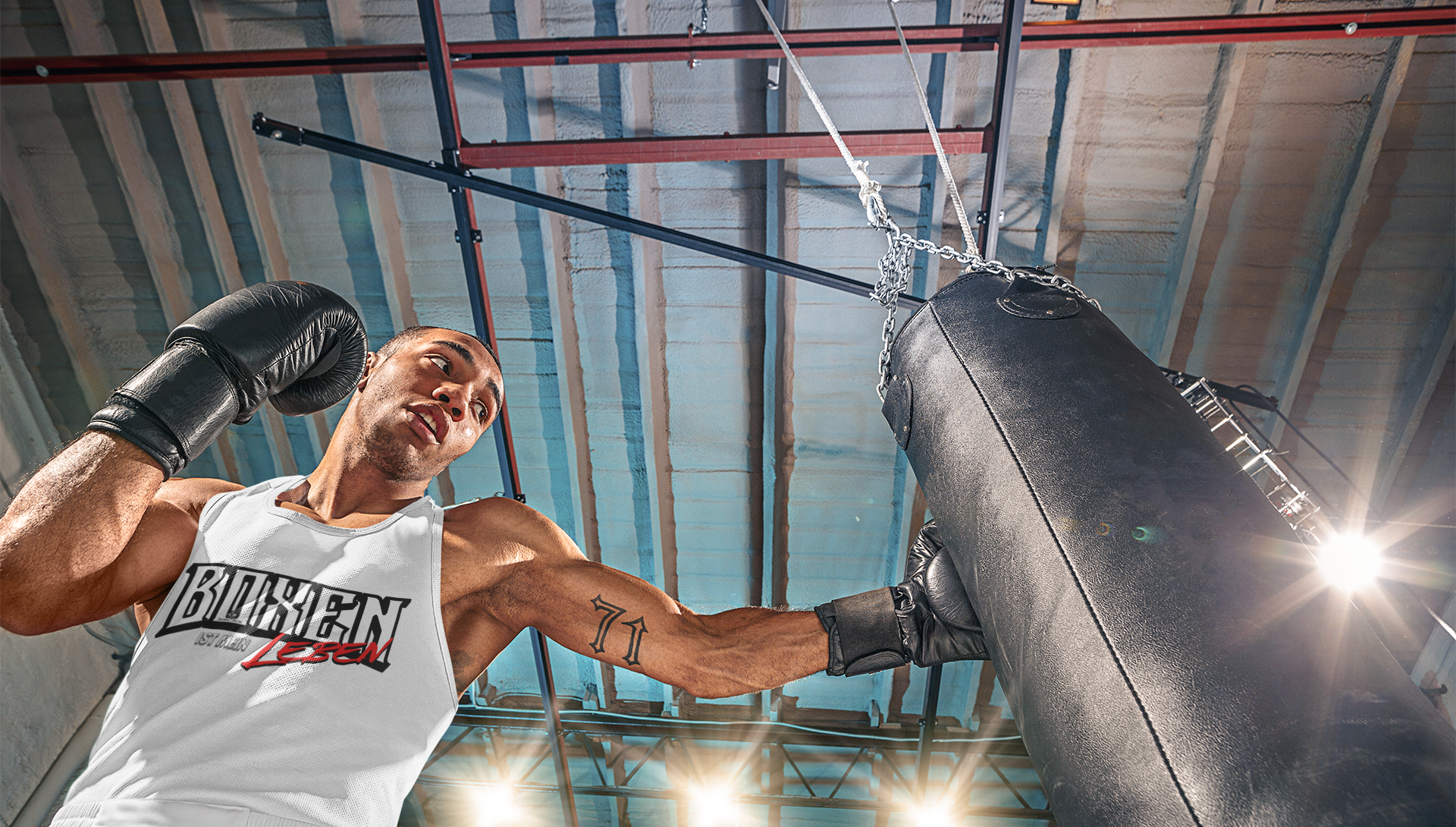 Knockout Collection Tank Top Boxen ist mein Leben