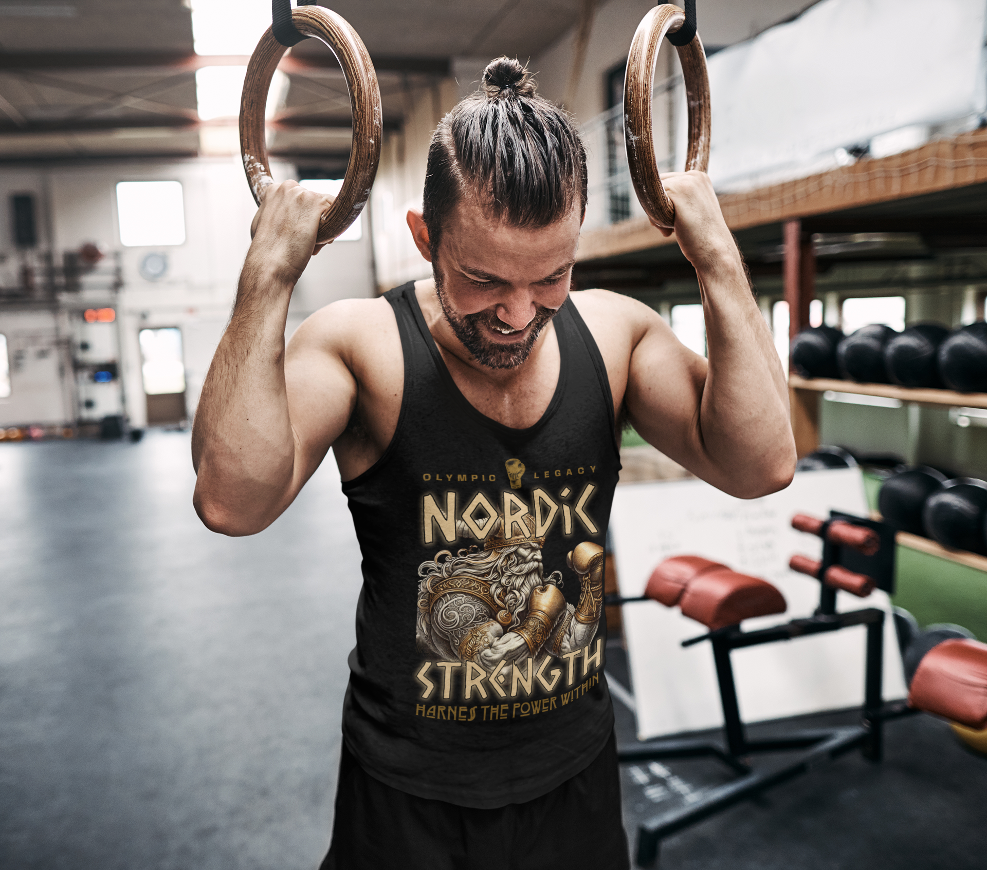 Knockout Collection Muskelshirt Nordic Strength