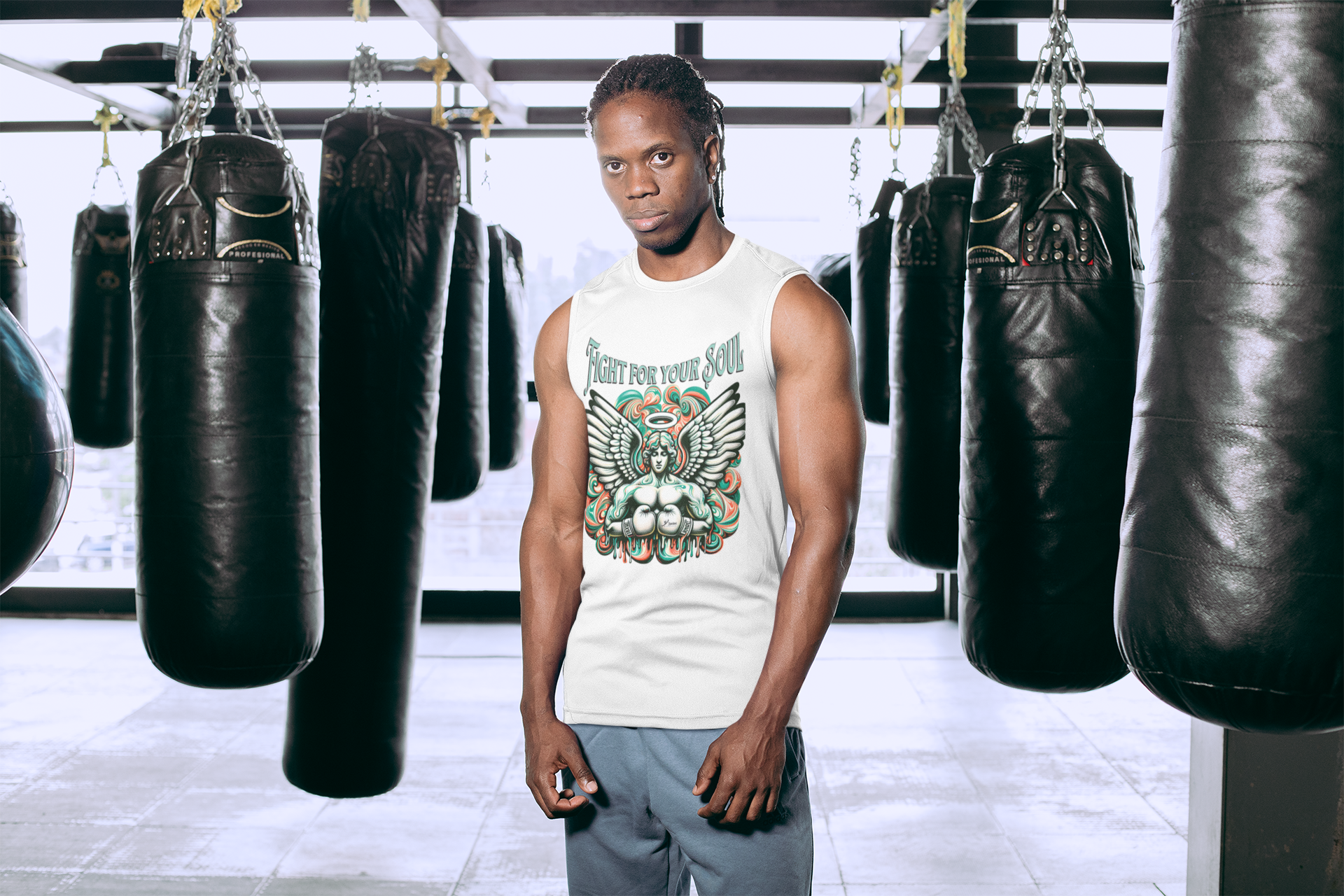 Knockout Collection Tank Top Fight for your Soul