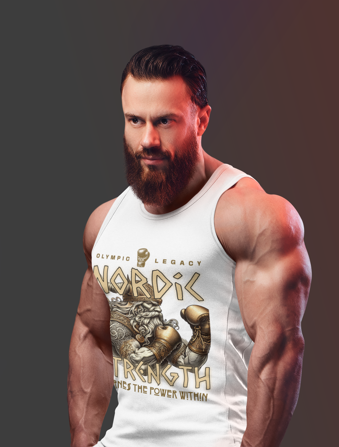 Knockout Collection Muskelshirt Nordic Strength