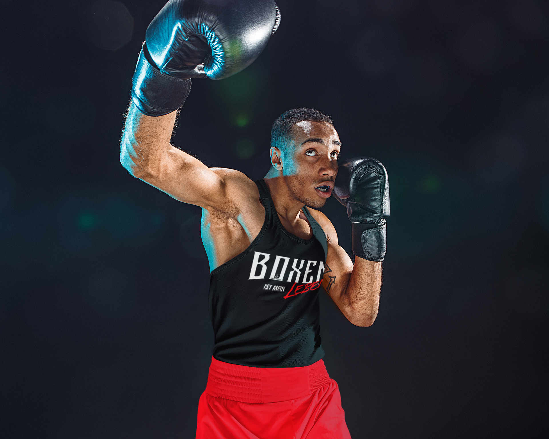 Knockout Collection Tank Top Boxen ist mein Leben