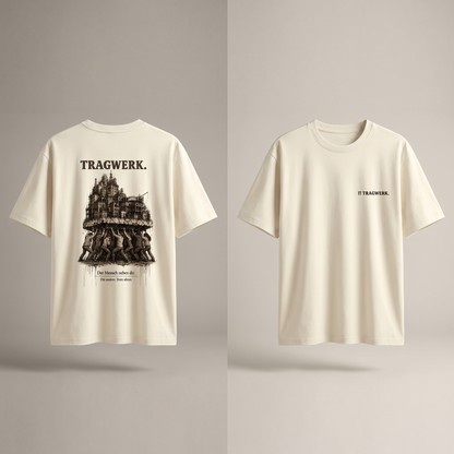 TRAGWERK. Heavy T-Shirt – Creme